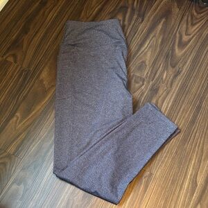 Talbots Grey Textured Leggings LP